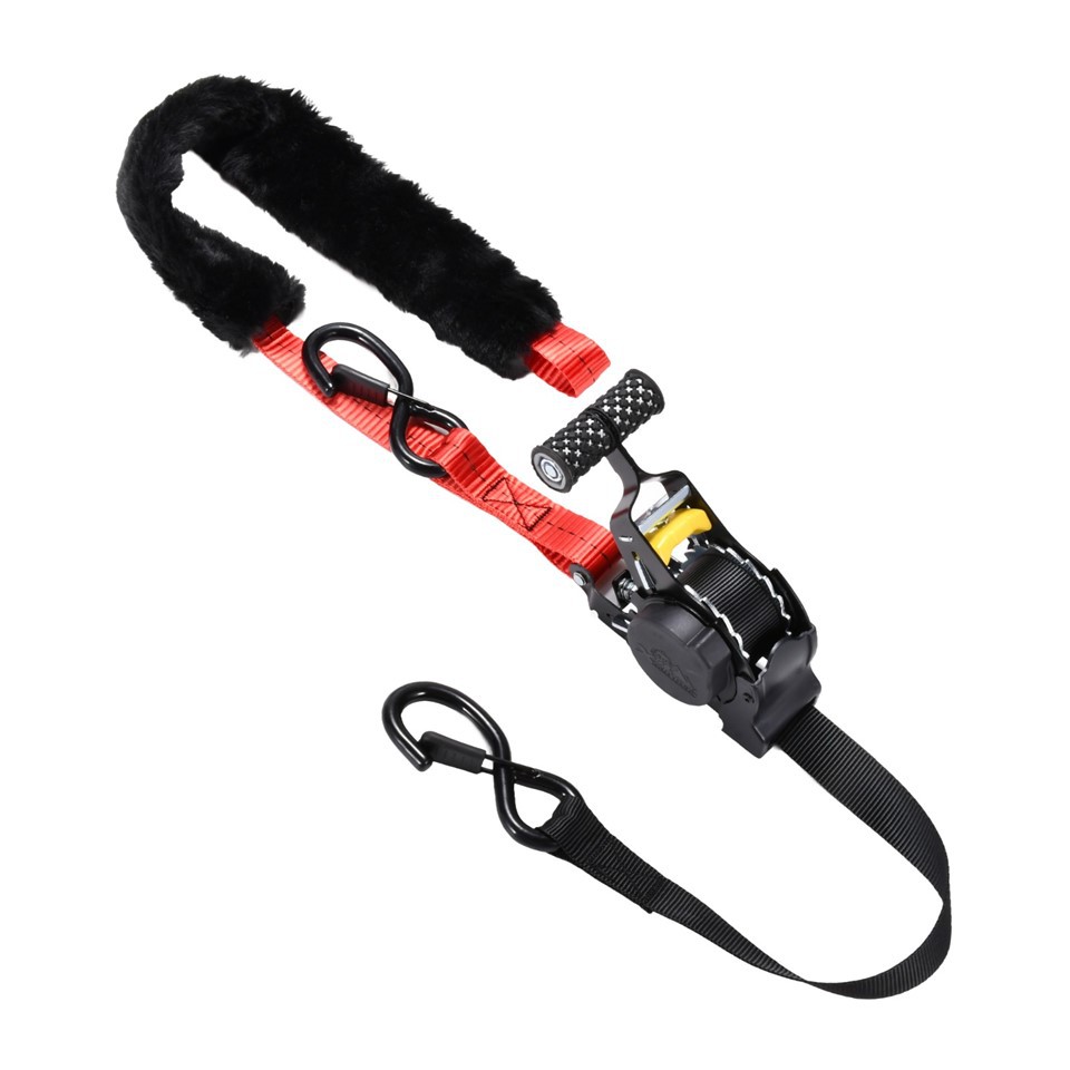 1 Inch Retractable Ratchet Tie Down Strap With Sheepskin Soft Tie best