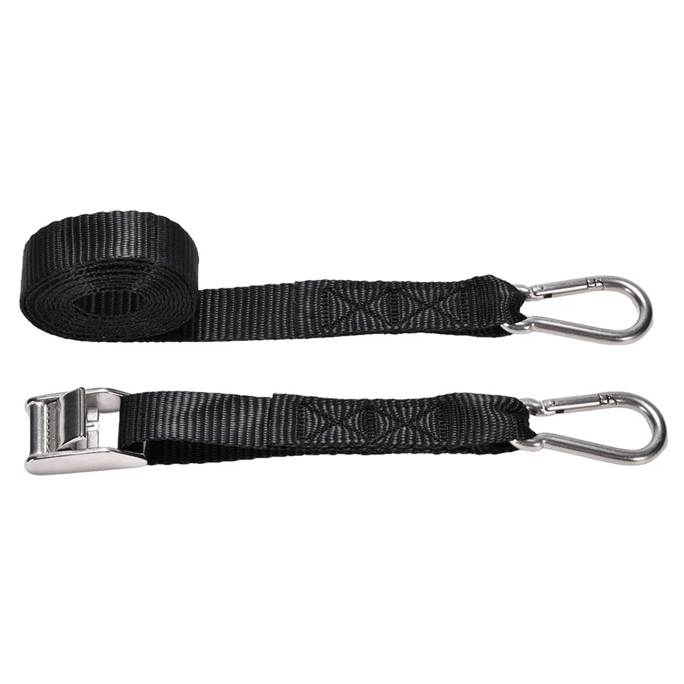 1 Inch Stainless Steel Cam Buckle Strap With M7 Carabiner suppliers