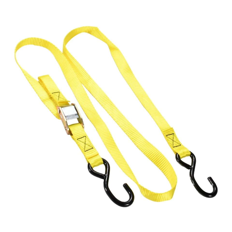 1inch Cam Buckle Tie Down Strap With Integrated Loop suppliers