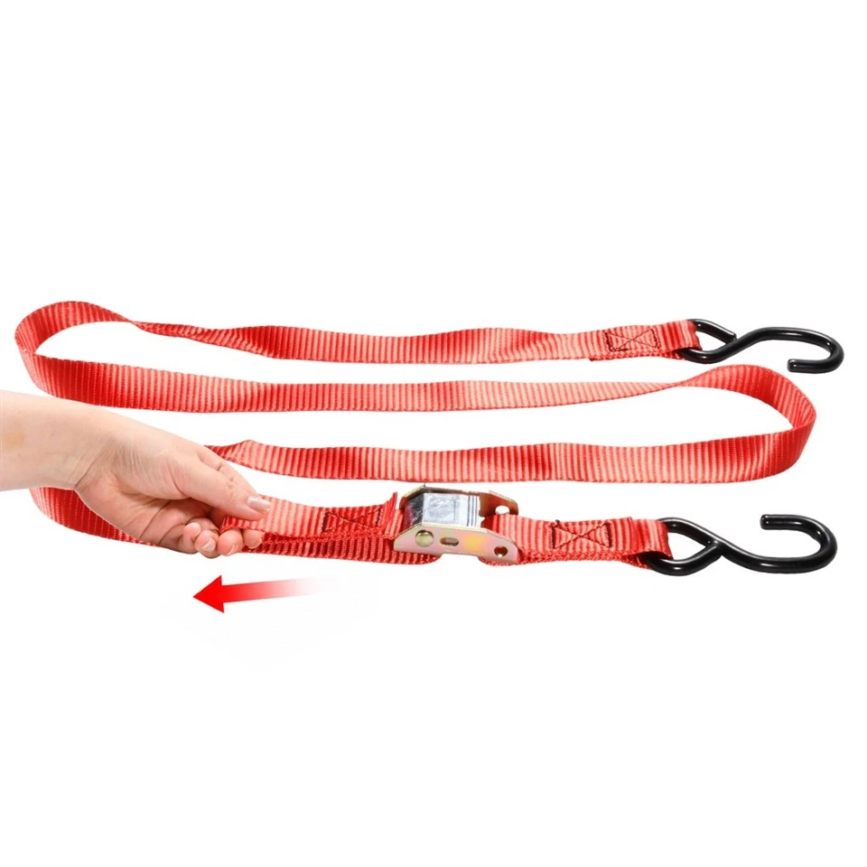 1inch Cam Buckle Tie Down Strap With Integrated Loop high quality