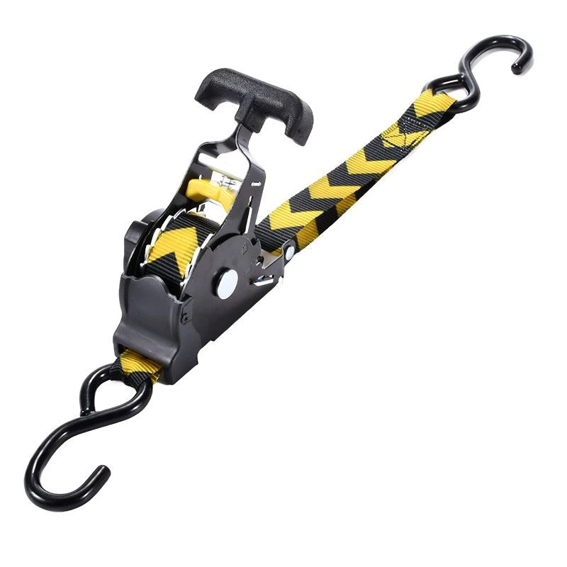 Heavy-Duty New Color Auto-Adjusting Motorcycle Ratchet Buckle Straps