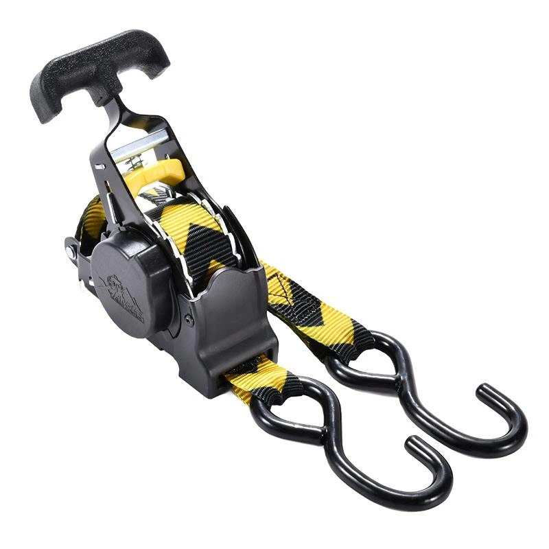 Heavy-Duty New Color Auto-Adjusting Motorcycle Ratchet Buckle Straps