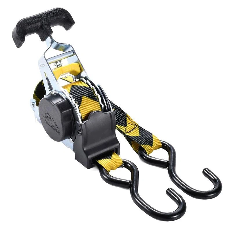 Heavy-Duty New Color Auto-Adjusting Motorcycle Ratchet Buckle Straps