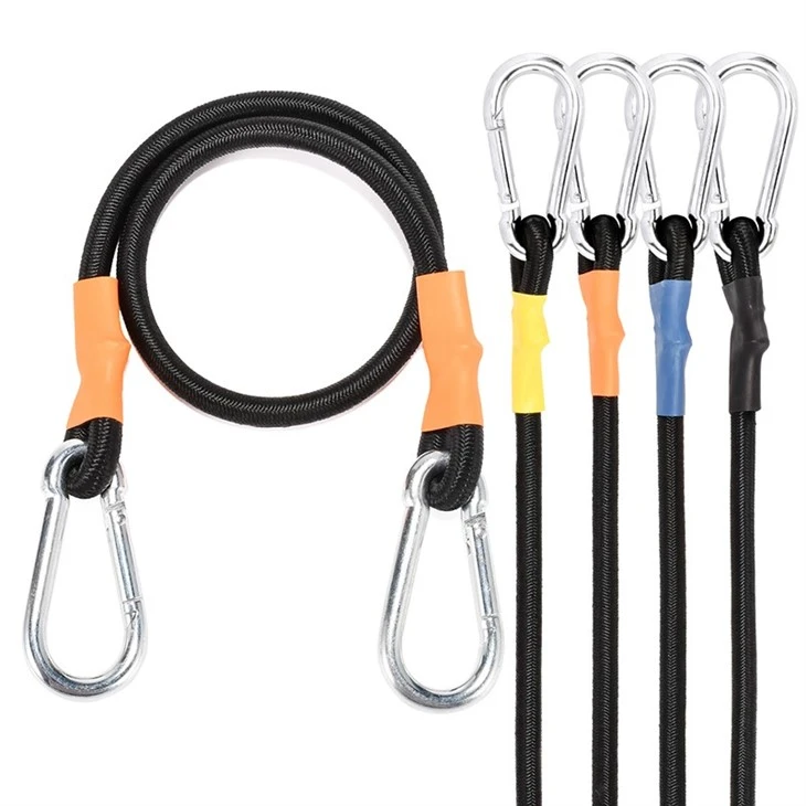 Heavy-duty Shock Bungee Cords With Carabiner