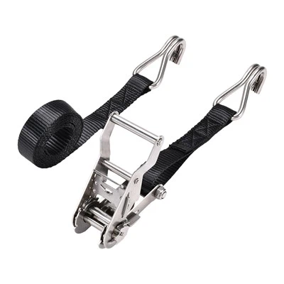 27mm 304 Stainless Steel Ratchet Strap With Long Claw Hook