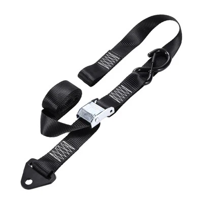 1.5-Inch High-quality Strong Motorcycle Cam Buckle Strap With Rubber-Coated S-Hook
