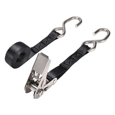 1 inch Stainless Steel Ratchet Strap With S-Hook