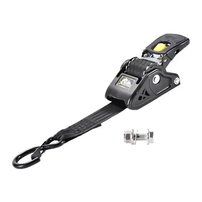 2 Inch X 10ft Retractable Transom Tie Down Boat Trailer Ratchet Straps - 1500 Kgs. BS