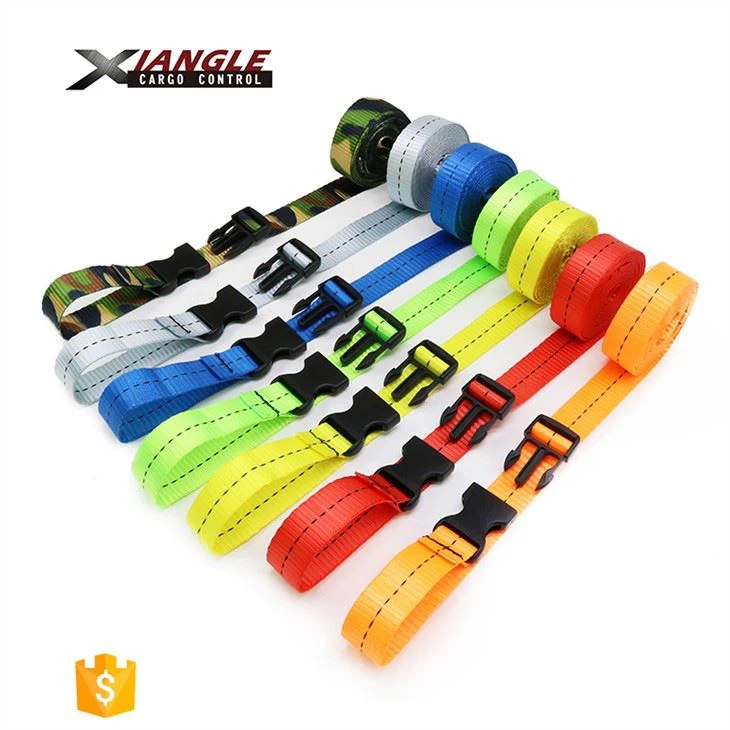 Adjustable Black Plastic Webbing Cam Buckle