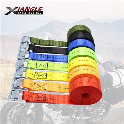 Belt With Adjustable Cam Buckle, Suitable For Motorcycles, Cargo, Luggage
