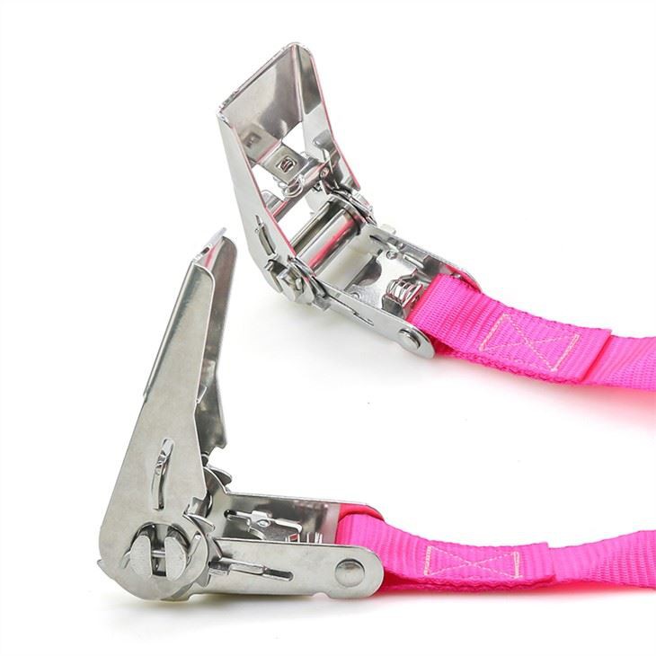 1 Inch Stainless Steel Ratchet Tie Down Strap Lashing Endless Boat Truck Cargo