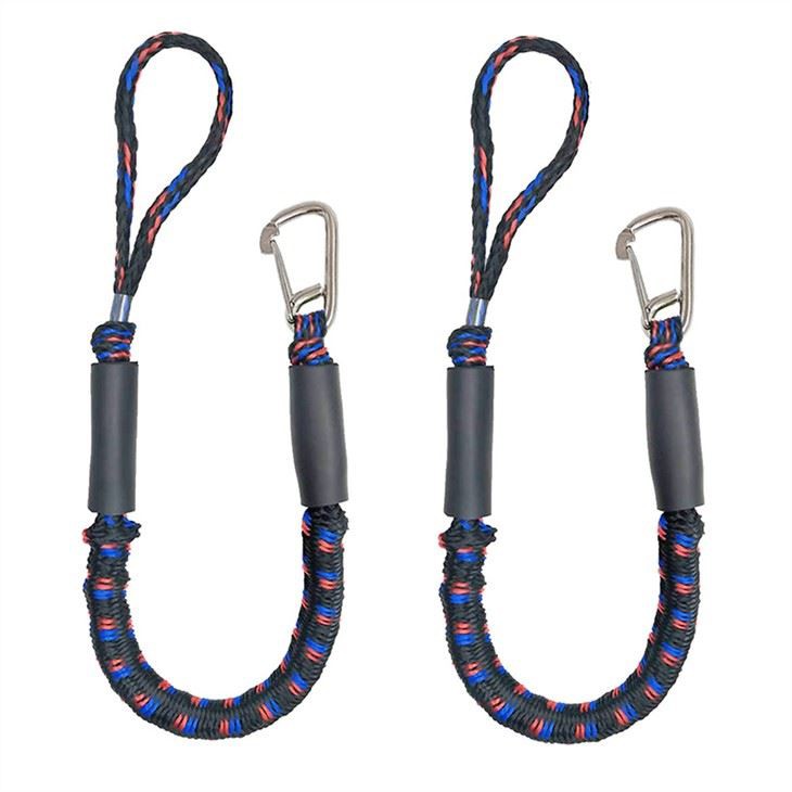 2 Pack 4ft Adjustable Bungee Dock Line Mooring Rope With Stainless Steel  Clip Manufacturers and Suppliers China - Wholesale from Factory - Xiangle  Tool