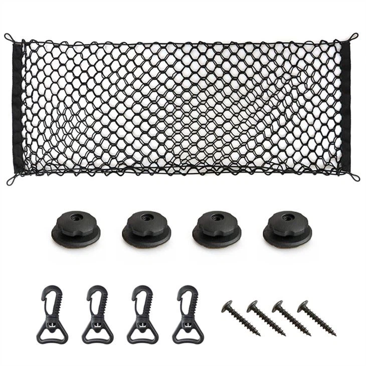 Heavy Duty Adjustable Storage Trunk SUV Car Organizer Rear Elastic Cargo Net