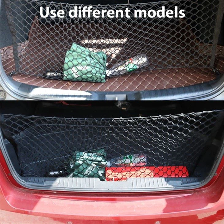 Heavy Duty Adjustable Storage Trunk SUV Car Organizer Rear Elastic Cargo Net