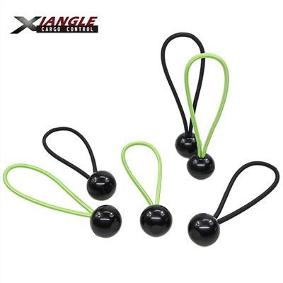 4mm Elastic Green Black Canopy Bungee Cord Ball Tie Down For Tent Outdoor Camping