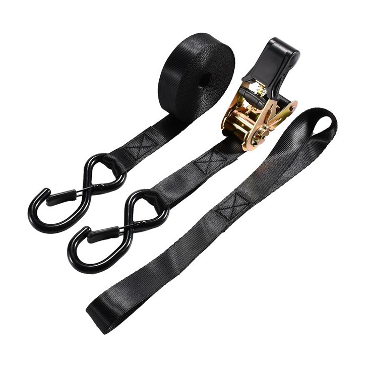 1 Inch Cargo Lashing Polyester Webbing Ratchet Strap