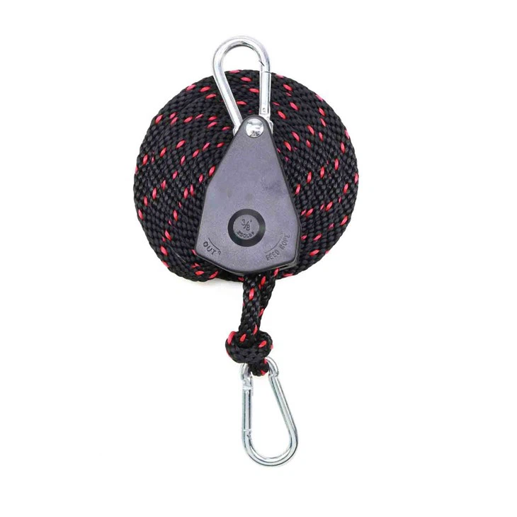 3/8 Inch Adjustable Rope Hanger Hoist Ratchet Strap