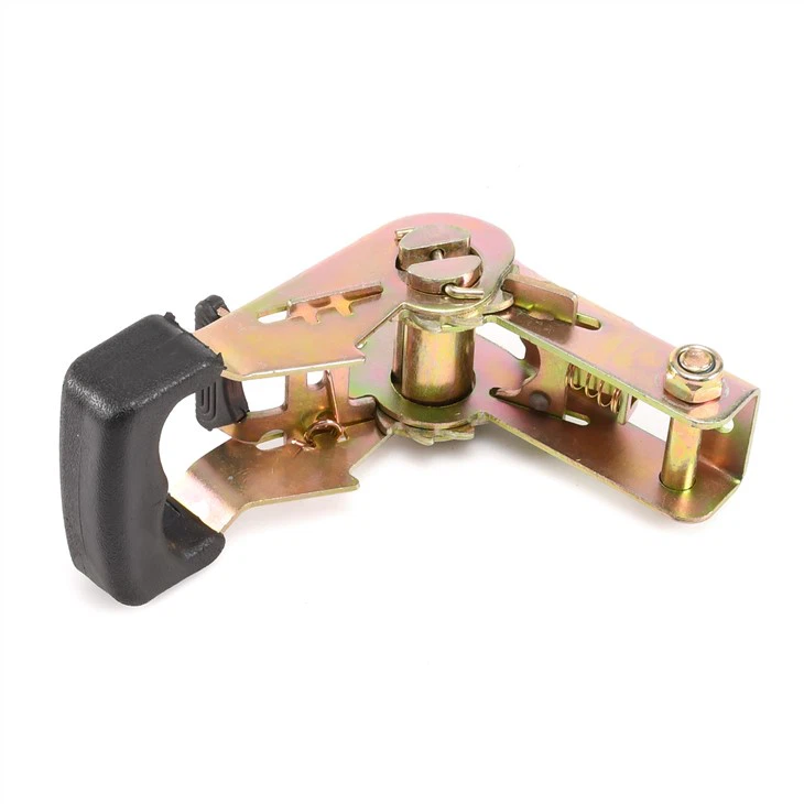 Premium 27mm 1.5T Break Strength Cargo Lashing Belt Ratchet Buckle Tie Down Strap With Rubber Handle