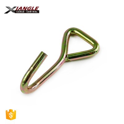 1 Inch Cargo Lashing Metal Ratchet Belt Buckle J Hook
