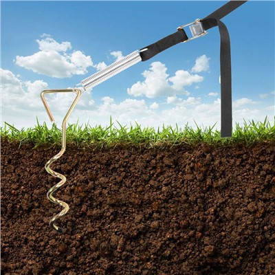 RV Awning Tie Down Straps With Springs